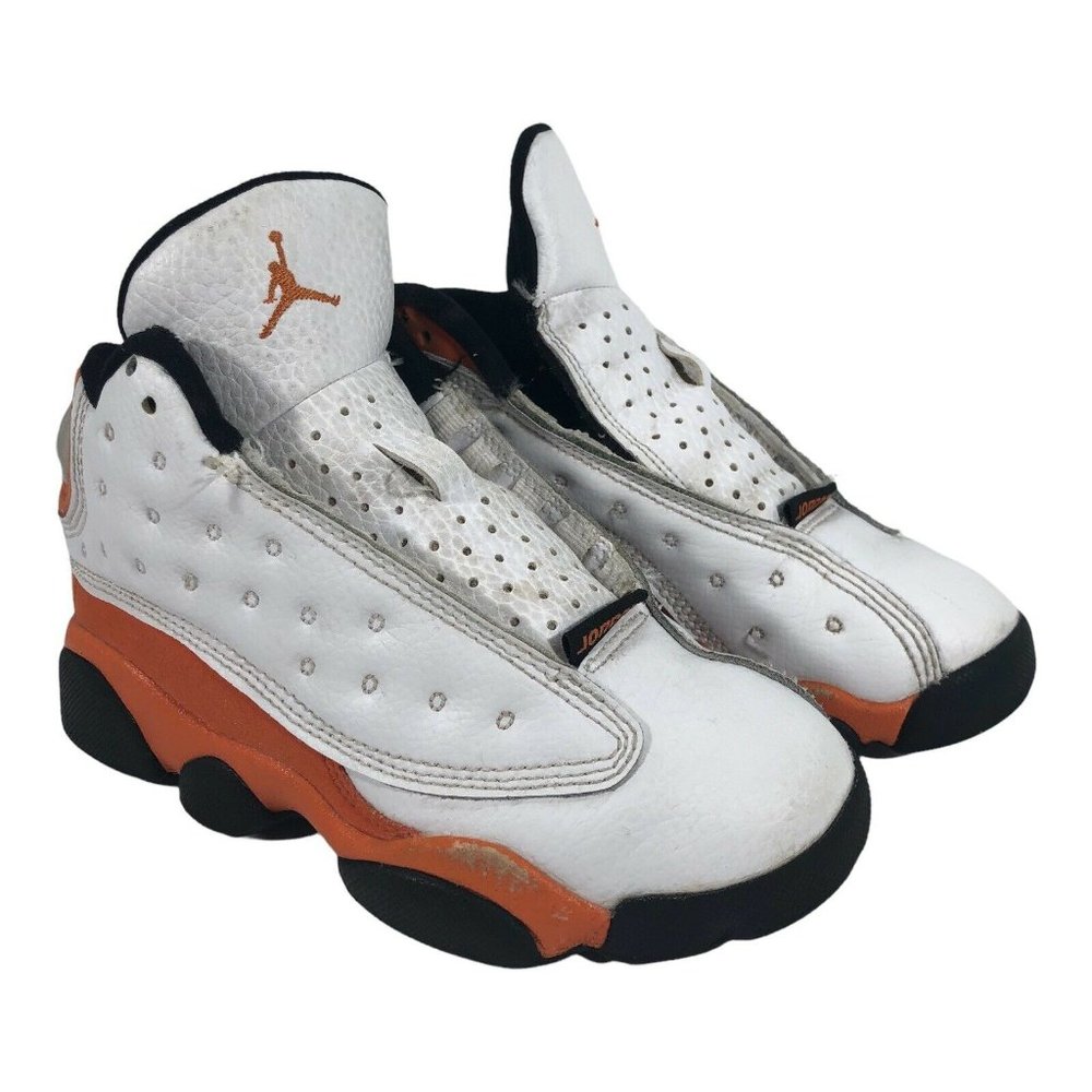 Jordan 13 Retro PS Nike White Starfish Orange Black DJ3005 108 US 12C